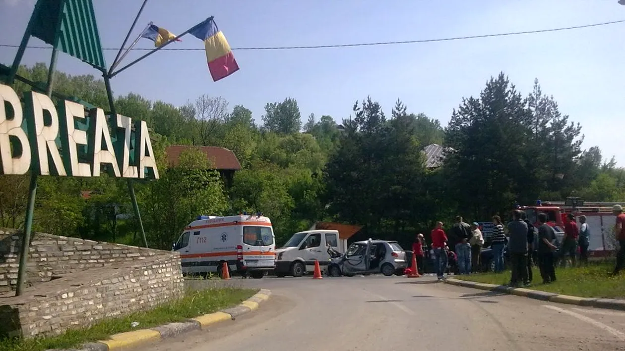 Două persoane au murit și 6 au fost rănite în accidentul din Breaza. Traficul este oprit