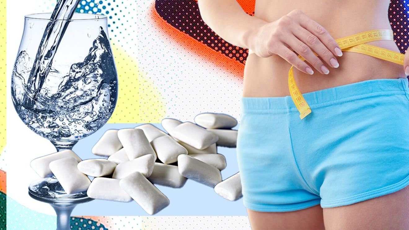 Cum poți slăbi 10 kg în 3 săptămâni, cu apă și gumă de mestecat?