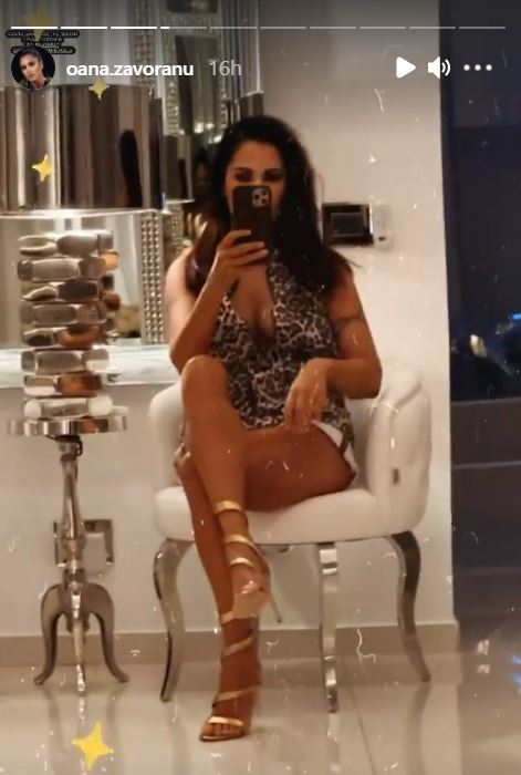 Oana Zăvoranu, în casa sa