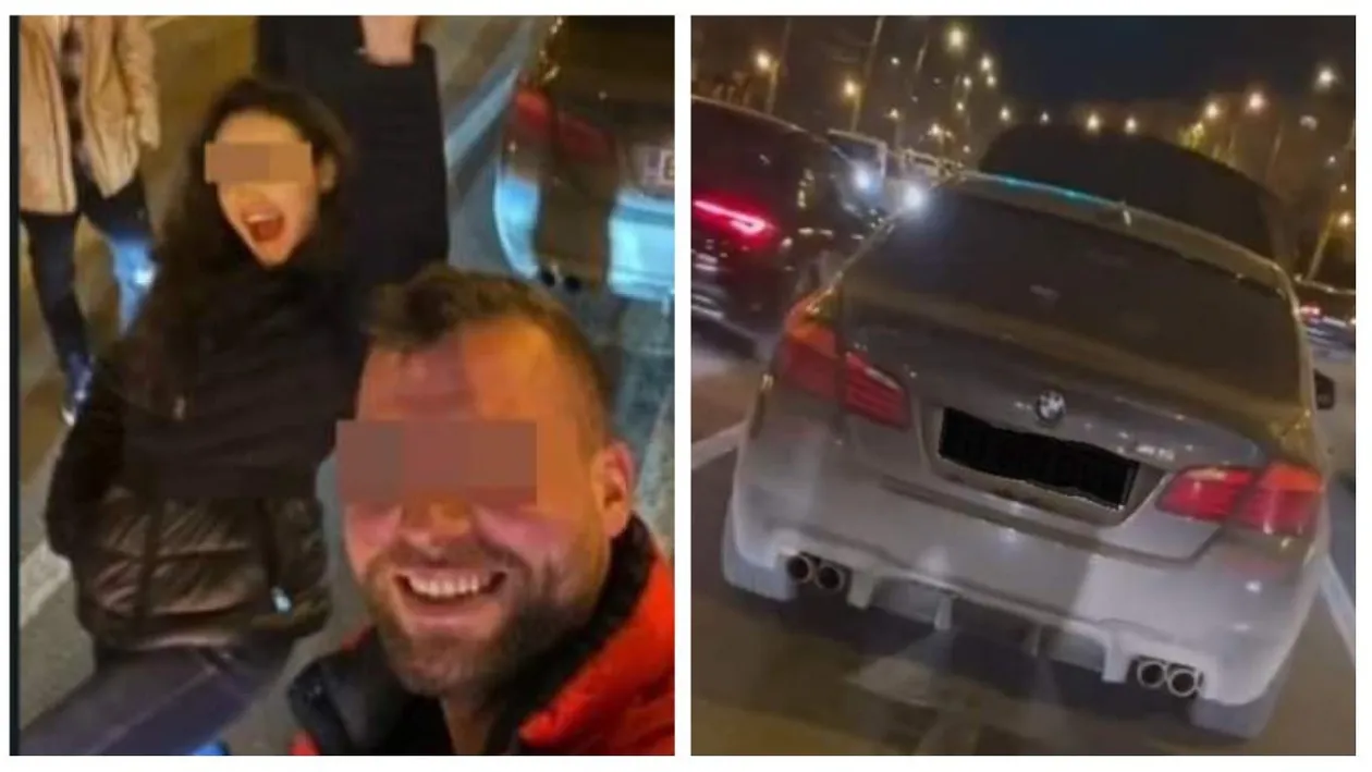 Haz de necaz sau bătaie de joc?! A făcut ”pana prostului”, dar se filma în mjlocul drumului: ”3.0 pentru cunoscători (6 pistoane)”