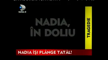 Nadia Comaneci a plans fara incetare la inmormantarea tatalui sau!