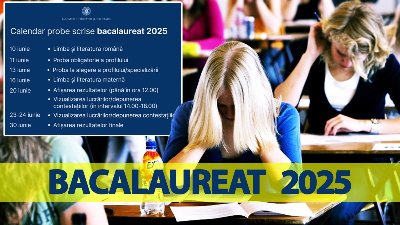 BACALAUREAT 2025 | Subiectele, baremele și primele rezultate. Anul acesta, poți afla primul AICI ce notă ai luat la Bac