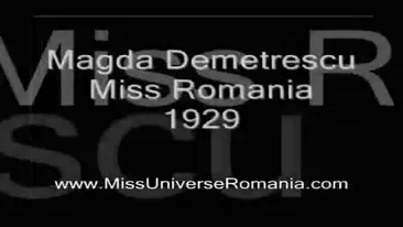 Romancele au demonstrat mereu ca sunt frumoase! VEZI AICI cum arata Mariana Mirica, castigatoarea locului III la Miss Universe 1930