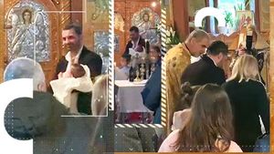 Nașul Pepe și-a botezat nepoțica de la Londra: “Nașele sunt Rosa și Maria”