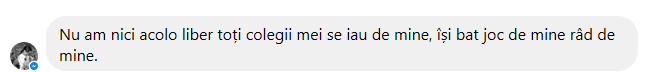 Mărturiile Ştefaniei pe Facebook