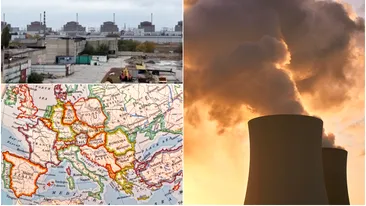 Europa, amenințată de un val radioactiv, în cazul unui dezastru nuclear! Ce ar putea să se întâmple, în urma unei explozii la centrala Zaporojie din Ucraina