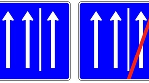 Semnul rutier cu 3 săgeţi albe şi o linie care i-a înnebunit pe şoferi! Ce înseamnă, de fapt