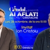 „Ai Aflat! cu Ionuț Cristache” începe luni, 26 octombrie, de la ora 15.00, live pe Gândul. Invitat: Ion Cristoiu