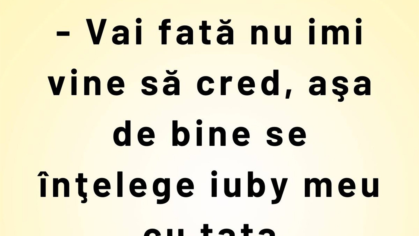 BANCUL ZILEI | "Iuby" și tata