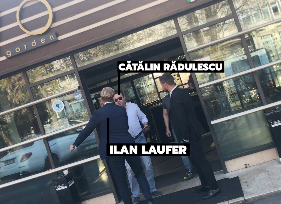 Ilan Laufer și Cătălin Rădulescu s-au salutat cordial
