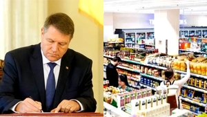 Este oficial! Klaus Iohannis a promulgat legea referitoare la alimentele cu prețuri reduse. Vezi lista completă