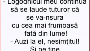 BANCUL ZILEI | O prietenă se confesează alteia: ”Logodnicul meu continuă să se laude că...”