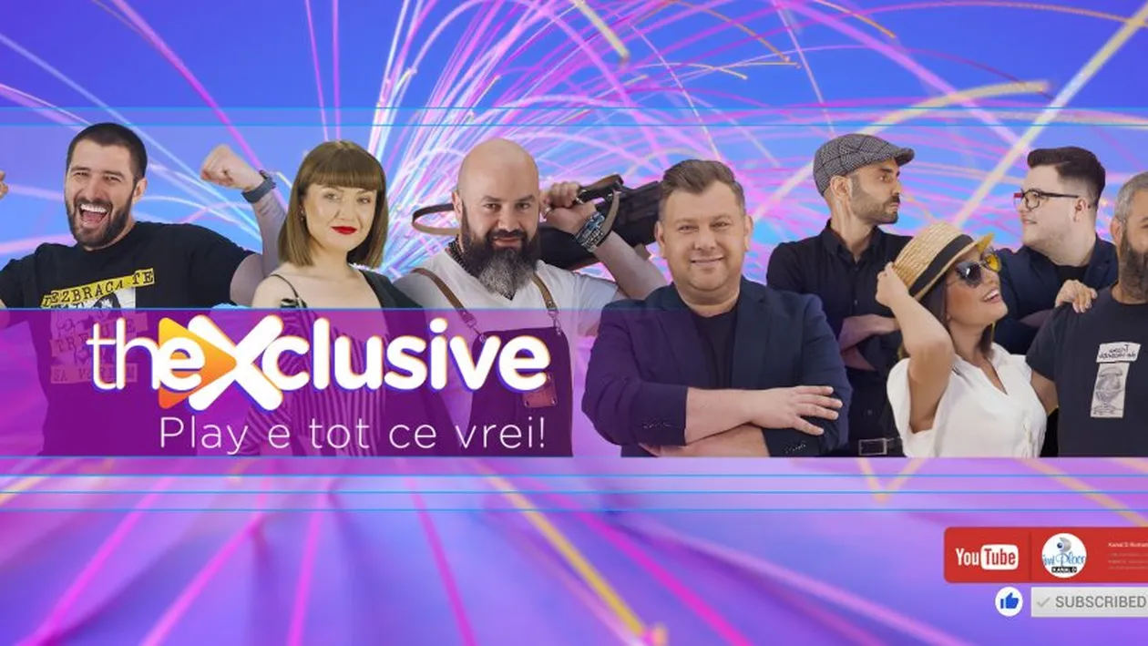 Luni, 31 mai, de la ora 17:00, Kanal D lansează theXclusive, o oferta generoasă de conținut video exclusiv online, care poate fi accesată pe pagina de YouTube Kanal D România