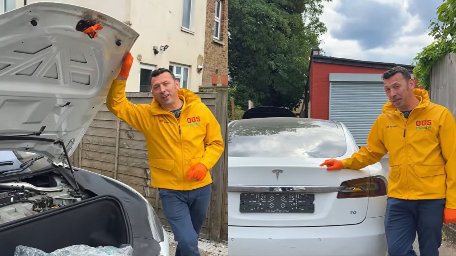 Un mecanic român a cumpărat o Tesla defectă cu 4.500 de lire. Cât l-a costat, de fapt, să o repare