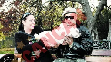 Monica Anghel isi boteaza fiul dupa Craciun