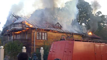 Un barbat din Alba a dat foc casei in care locuiau socrii lui!