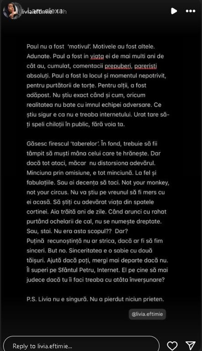 Naşa de cununie a lui Cătălin Bordea iese la atac, după ce Livia a fost acuzată că nu își îngrijea soţul: „Gătea în fiecare luni”