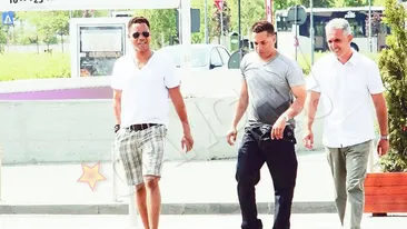 Cuba Gooding Jr. se simte in Romania ca pestele in apa! A iesit la mall in slapi si cu mainile in buzunare