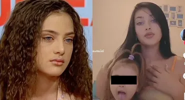 Adina Asăvoaiei a devenit mămică pentru prima oară! ”Păpușa de la Glina” ar fi născut în mare secret la doar 17 ani