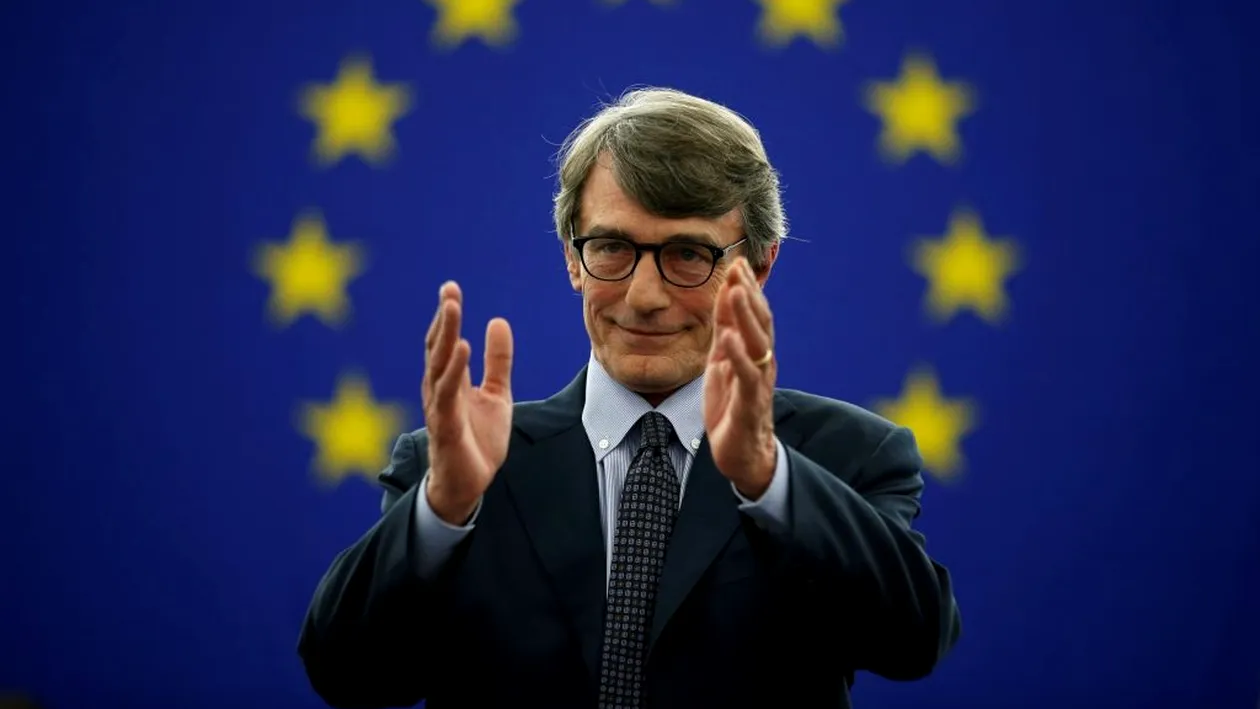 Politicianul italian David Sassoli a fost ales preşedinte al Parlamentului European