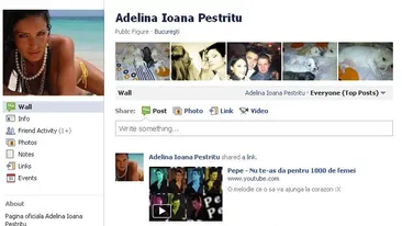 Adelina Pestritu ii duce dorul lui Varciu! Si-a postat pe Facebook melodia pe care a plans Liviu!