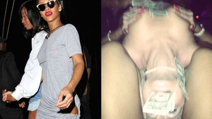 Destrabalare maxima! N-o sa-ti vina sa crezi ce-a facut Rihanna intr-un club de striptease