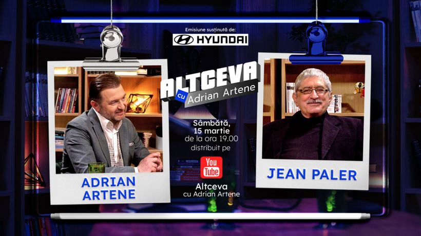Descoperă lumea lui Jean Paler în cel mai nou episod al Podcastului  „Altceva cu Adrian Artene”!