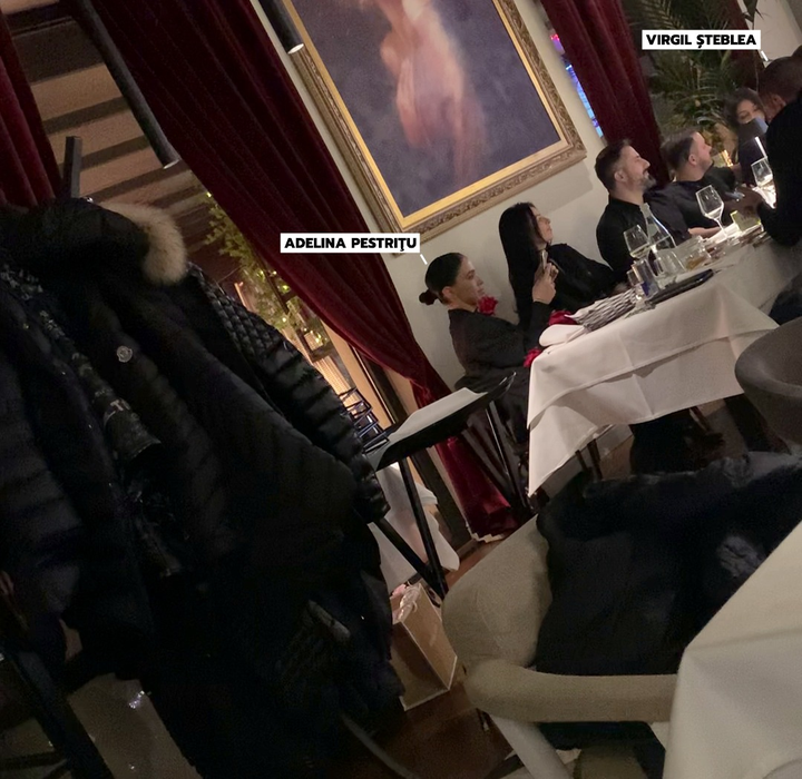 Adelina Pestrițu, preocupată mai mult de telefon la ziua ei (Foto: CANCAN.RO)