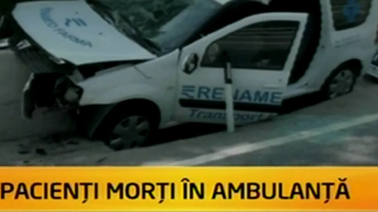 Doi morti si doi raniti intr-un accident in care a fost implicata o ambulanta