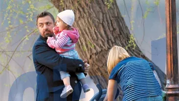 E blonda si il joaca pe Horia Brenciu pe degete! Doar ea ar fi indraznit sa-i faca asta, intr-un loc public!