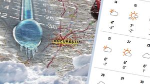 Meteorologii Accuweather au făcut anunțul: Ce se întâmplă începând cu 11 decembrie, în București și în toată România