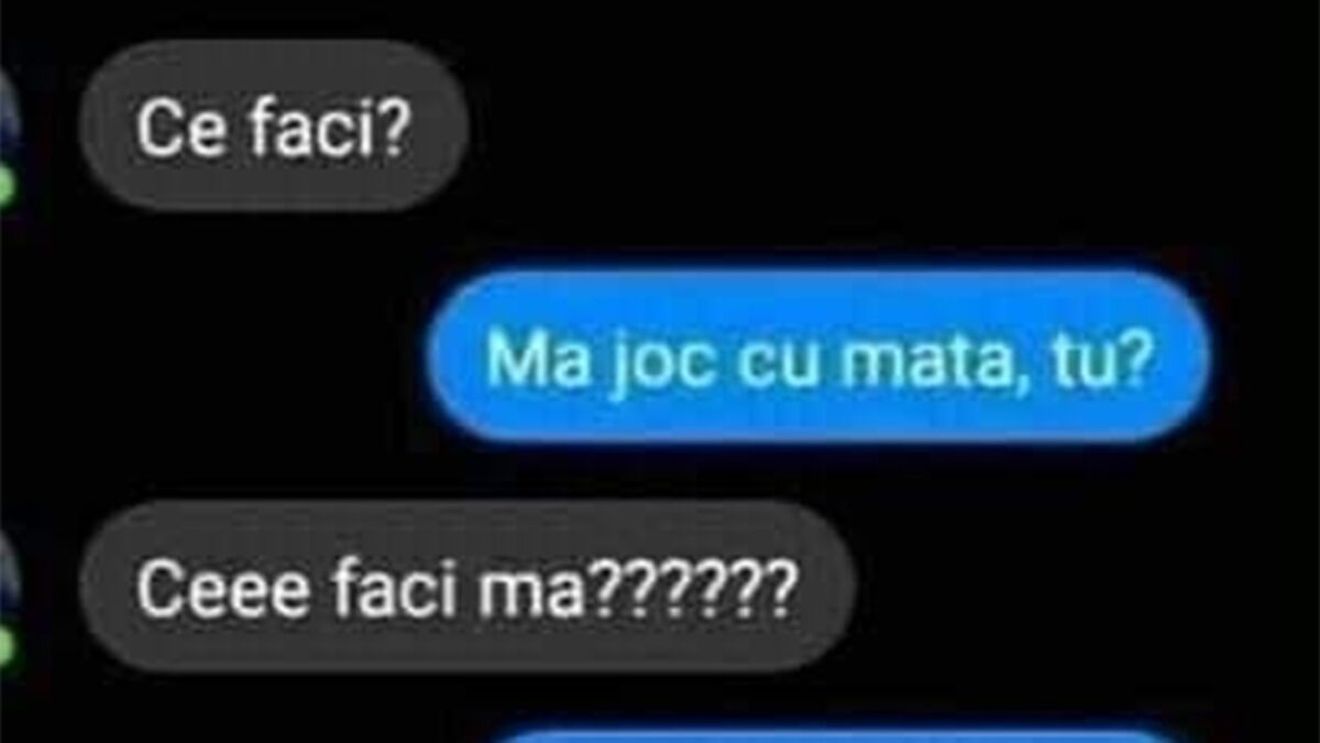 BANCUL ZILEI | "Ma joc cu mata"