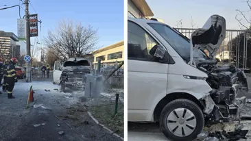 Grav accident de circulație în București! O femeie a fost lovită pe trotuar