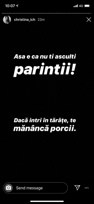 Cristina ICH i-a dat papucii lui Pițurcă Jr, la doar o lună după ce a născut: „S-a terminat, aplauze circului ieftin”