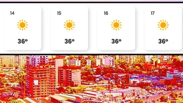 Nu am scăpat! Meteorologii Easeweather anunță pe ce dată se întoarce canicula în București și în celelalte orașe din România