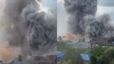 BREAKING NEWS! Explozie devastatoare în apropierea Moscovei. Zeci de oameni răniți, alte câteva sute de persoane sunt evacuate