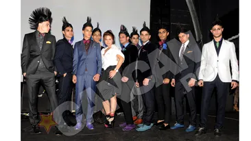 Adina Buzatu a organizat o prezentare de moda desi avea febra de 40 de grade