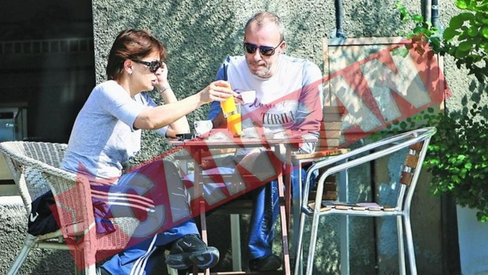 Andrei Gheorghe si iubita lui au trecut pe sucuri