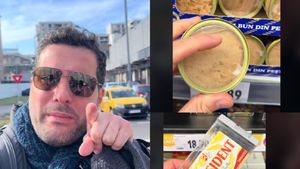 Să cadă din picioare când a văzut cum se vinde untul în Kaufland. Un turist din Italia a filmat tot: ”Nu știu de ce”