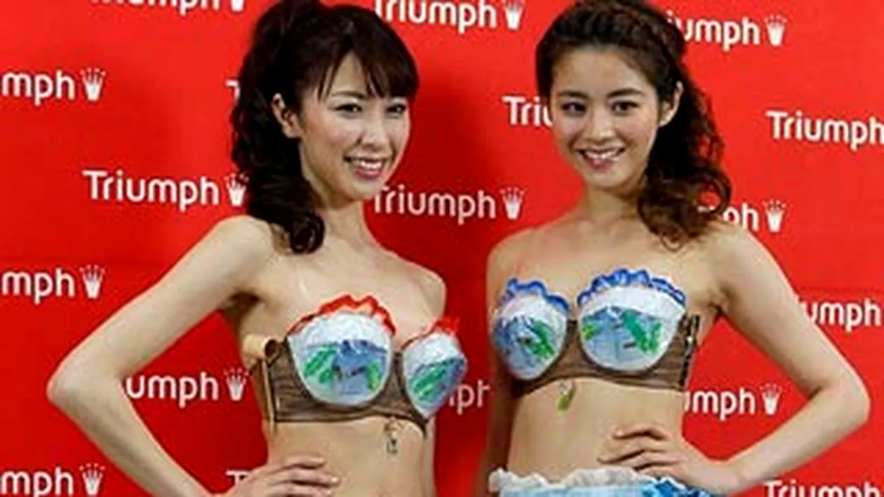 VIDEO Mureai de cald la plaja? Japonezii au venit in ajutorul fetelor care nu fac topless: sutienul care raceste sanii! Vezi cum arata