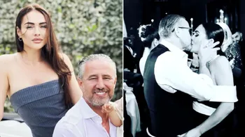 Laurențiu Reghecampf și Corina Caciuc și-au botezat băiețelul. Primele imagini de la creștinarea micuțului Landon