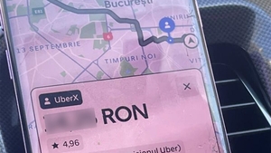 A crezut că este o eroare. Câți bani a plătit un bucureștean pentru o cursă Uber de 6.1 km