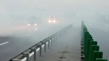 Autostrada A2, blocată din cauza unui incendiu! Poliţia şi pompierii au ajuns la faţa locului