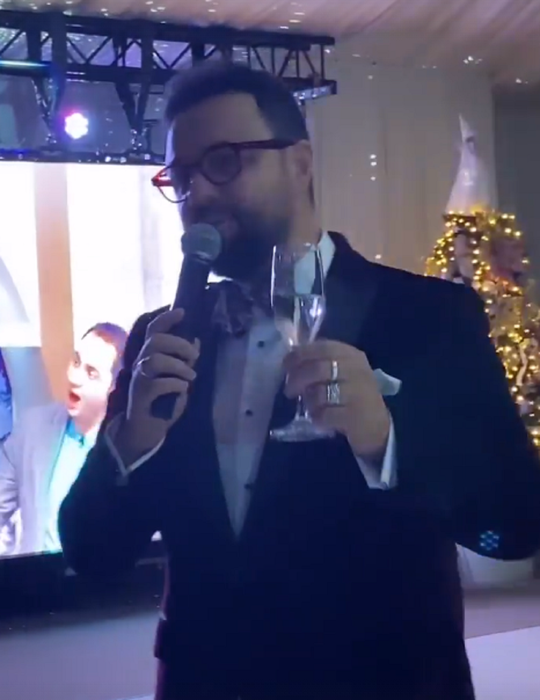 Andra și Cătălin Măruță s-au separat de Revelion. Unde a petrecut prezentatorul de la Pro TV și unde a fost cântăreața