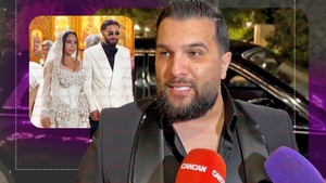 Tzancă Uraganu și-a făcut apariția la nunta lui Dani Stoian cu Lambada. Ce mesaj emoționant le-a transmis mirilor: „Când este armonie în casă, toate merg ca pe roate”