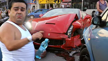 Masina lui Adrian Minune ramane la Terapie Intensiva! Cei mai buni “doctori” de Ferarri se chinuie s-o repare!