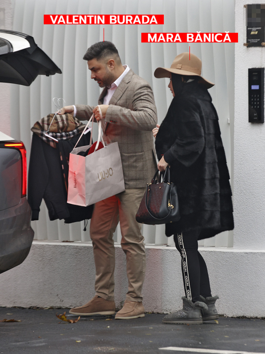 Valentin Burada o ajută pe Mara Bănică