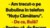BANC | Bulă și „Nuțu Cămătaru”