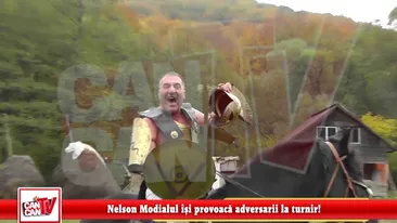 Video demential! Nelson e gata de turnir! Vrea sa-l distruga pe Saban Mondialul si sa-l prinda pe Robin Hood!