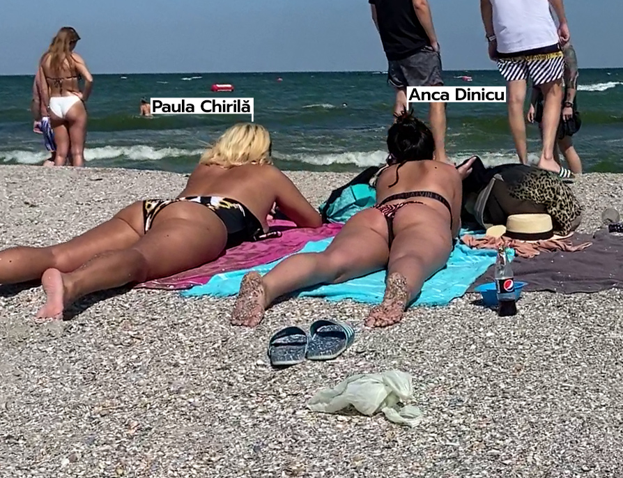 Paula Chirilă și Anca Dinicu, relaxare pe „ieftineală” / Sursă foto: CANCAN